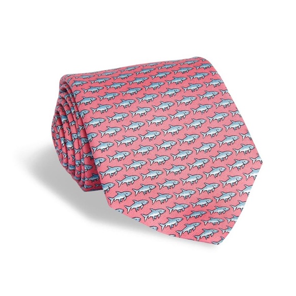Vineyard Vines Men's Bonefish TieNecktie - Picture 1 of 7